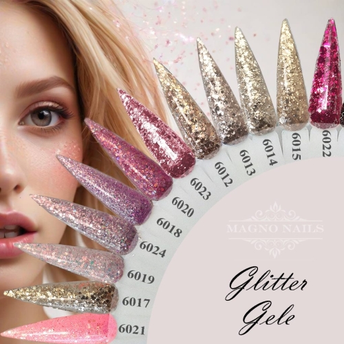 Preview: Herbst Glitter Gel Lack - Shellac