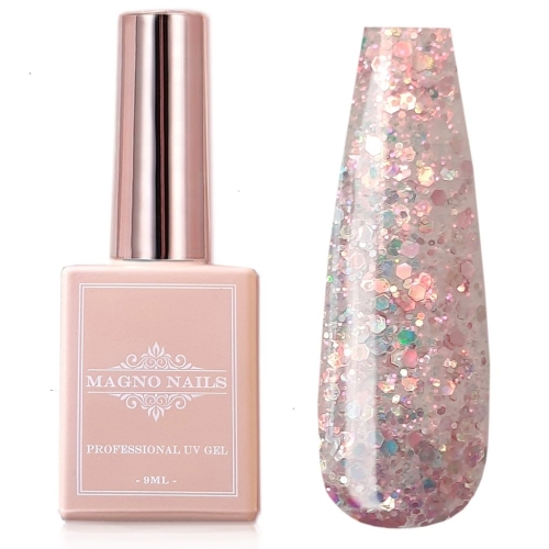 UV Gel - 6019 - Glitter Gel Lack - Funky Soul
