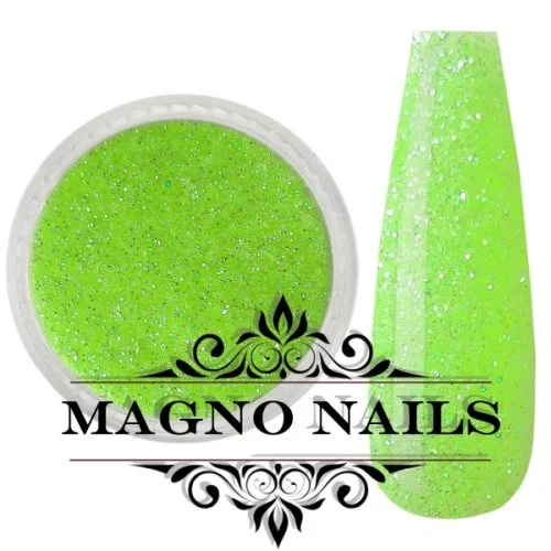 Nail Art Glitterpuder neongrün fein Nägel Nails Nailart Nageldesign Nagel Glitzer