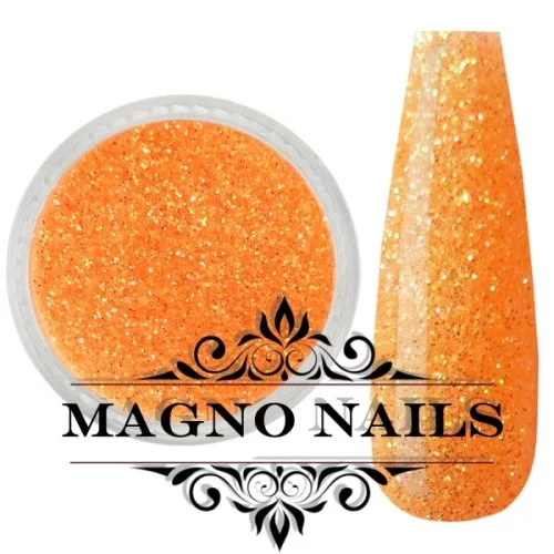 Nail Art Multi Glitter - orange fein fein Nägel Nails Nailart Nageldesign Nagel Glitzer