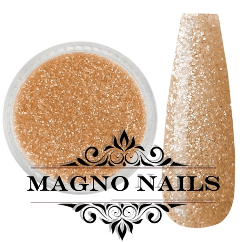 Preview: Nail Art Glitterpuder lachs fein