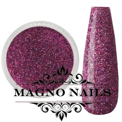 Nail Art Glitterpuder pink hologramm fein Nägel Nails Nailart Nageldesign Nagel Glitzer