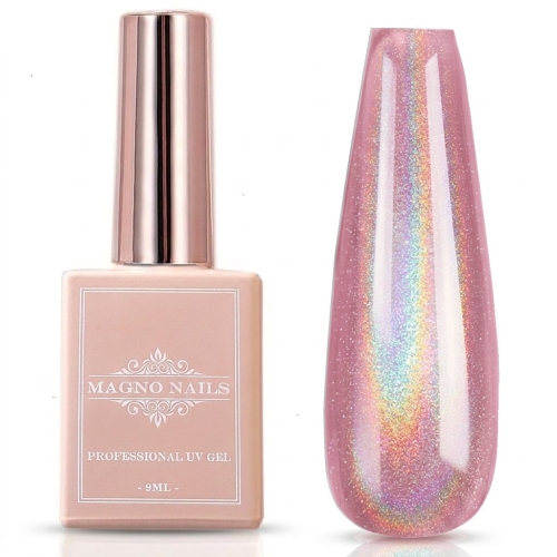 UV Gel - Holographic Cat Eye - 4506 - Unicorn Rose