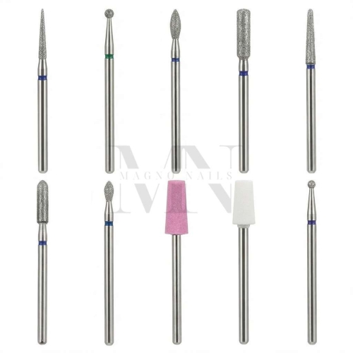 Maniküren-Bit-Set - Fräser Aufsatz 10-teilig