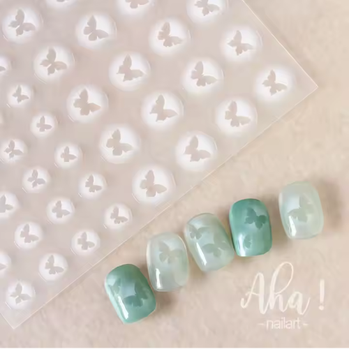 Preview: 2D Nail Art Sticker - Airbrush Style Herz