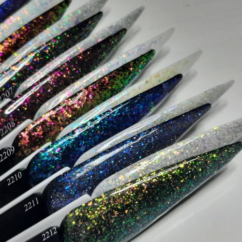 Preview: Rainbow Flackes UV Gel Lack