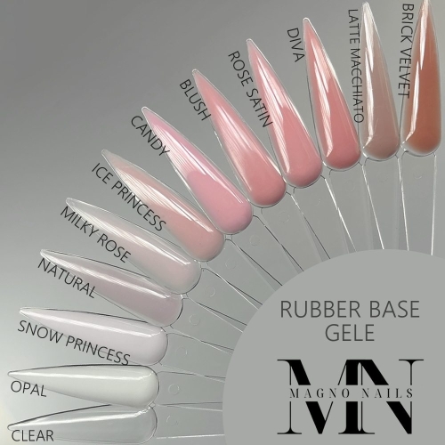 Preview: Flexible Rubber Base - Basegel - Haft Gel - Brick Velvet
