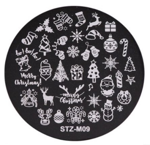 Nail Art Stamping Schablone - STZ-N02- STZ-N02