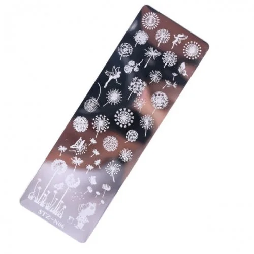 Nail Art Stamping Schablone - STZ-N02- STZ-N02