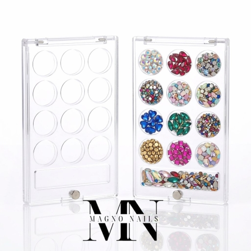Sortierbox / Klappbox leer Nageldesign Nagelfeile Sandpapier Nägel Nails Nagelstudio