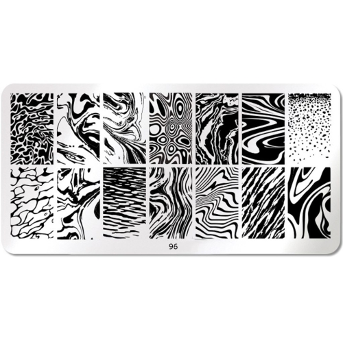 Nail Art Stamping Schablone - STZ-N02- STZ-N02