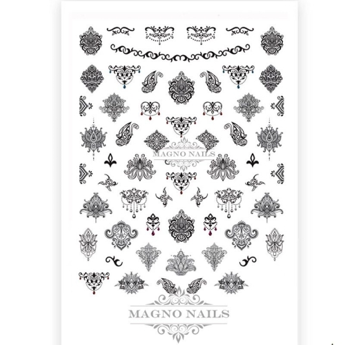 2D Nail Art Sticker