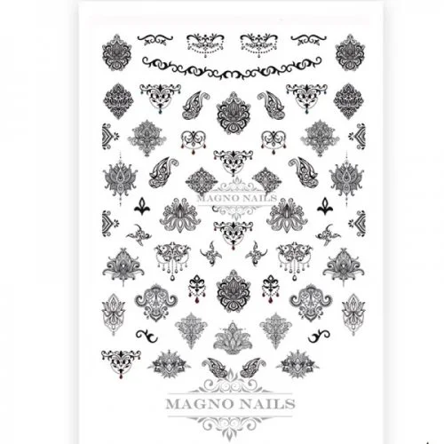 2D Nail Art Sticker