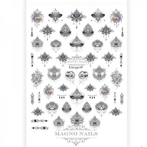 2D Nail Art Sticker