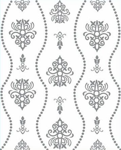 3D Metallic Nail Sticker - silber Seblstklebende Aufkleber Nagelsticker Nagelaufkleber Ornamente