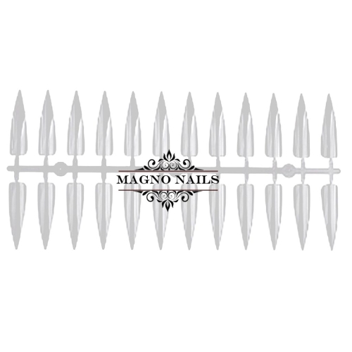 Preview: Präsentation Stiletto Tips mit 240 Tips Natur Nageldesign Nägel Nails Nagelstudio
