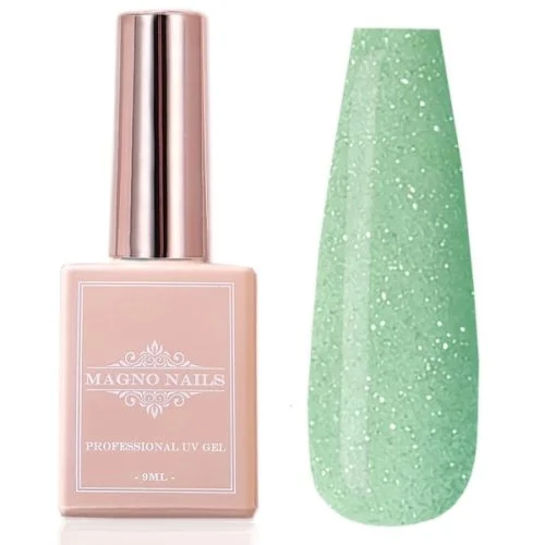 UV Gel - Disco Glam Gel - 5349 - Mint Sparkle