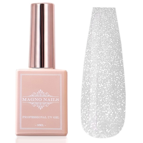 UV Gel - Disco Glam Gel - 5353 - Starlight Silver