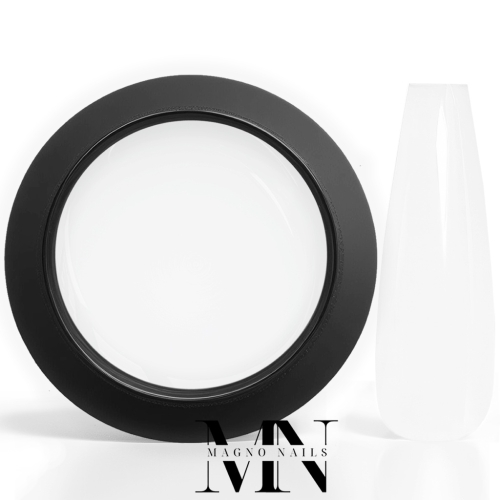 Weißes Make-Up Gel mit Fiberglas - perfekt für Babyboomer Nägel