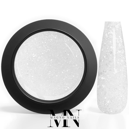 Preview: UV Gel - 283 - Aufbau Make Up Gel - Snow Flakes