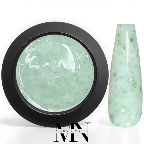 Special Editon Cover Gel - Make Up Gel - Marble Gel - Marmor Green