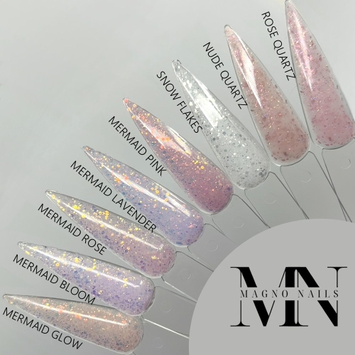 Preview: Glitzer Aufbau Gele - Test Set - Alles für eine perfekte Nagelmodellage