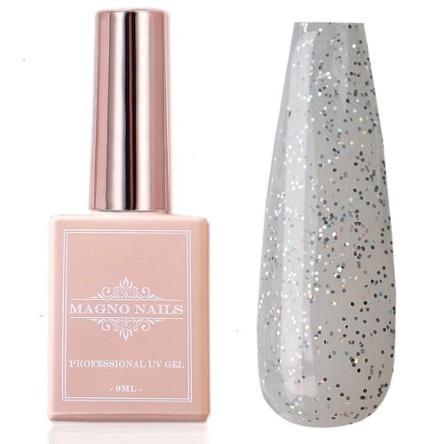 Preview: UV Gel - 6039 - Glitter Gel Lack - Rainbow Star