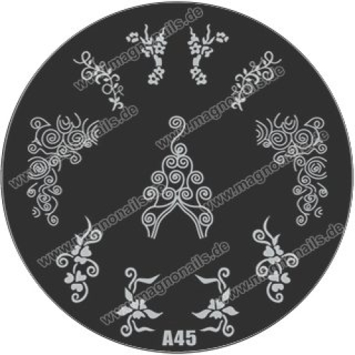 Nail Stamping Schablone