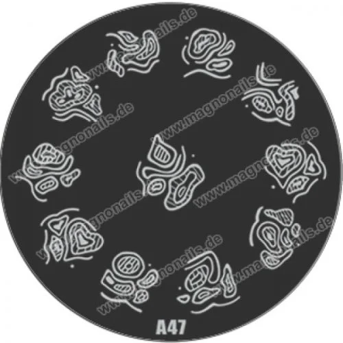 Nail Stamping Schablone
