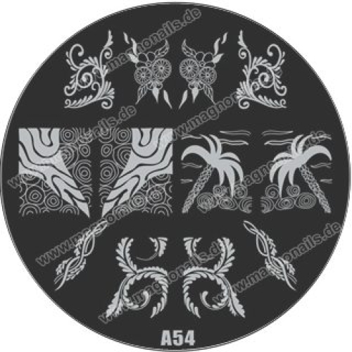 Nail Stamping Schablone