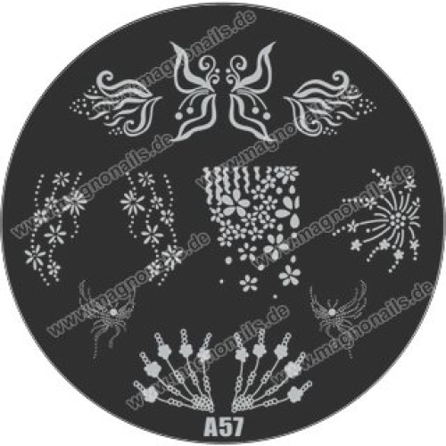 Nail Stamping Schablone