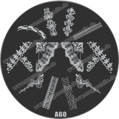 Nail Stamping Schablone
