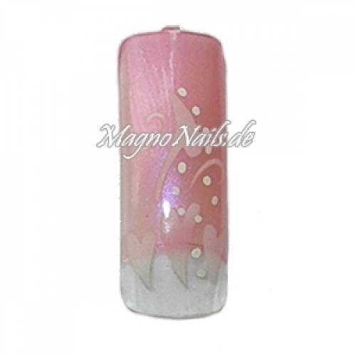 Airbrush Tips Profitips French Design Nageltips Rosa Herzen