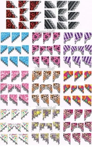 2D Nail Art Sticker