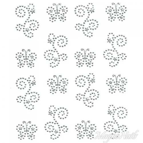 Crystal Nail Sticker - Bindis - crystal Strasssteine Strass Aufkleber selbstklebende Nailar Nail art