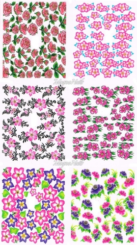 2D Nail Art Sticker