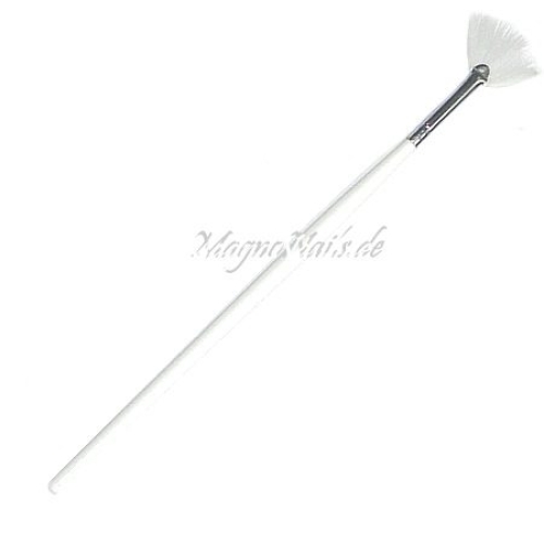Fächer Nail Art Pinsel weiß Nägel Nagelstudio Nail