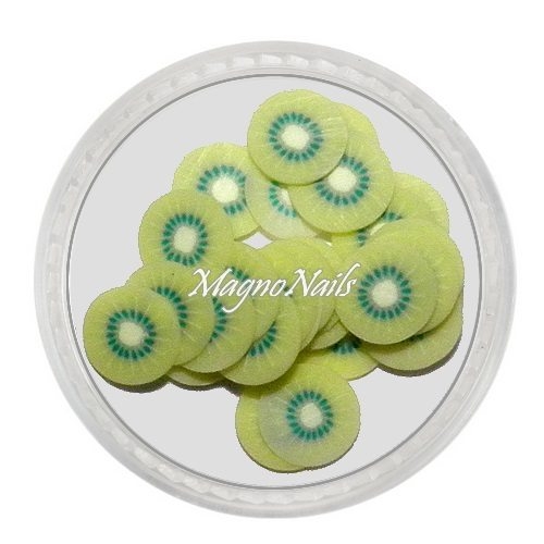 Einlegemotive - Fimo Früchte - Kiwi Nails Nagel Nögel Nailart