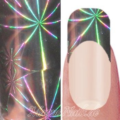 Nail Art Transfer Folie 1,5m - Nail Foil - Disco Nailart Nails Nägel Schmuck TransferFolie Nagelfolie Nageldesign