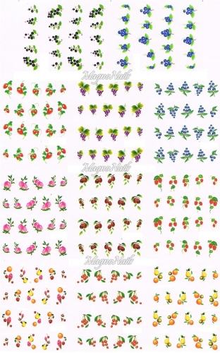 2D Nail Art Sticker