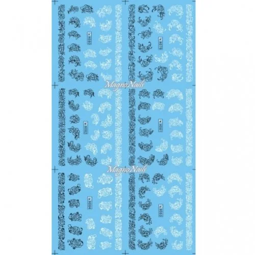 2D Nail Art Sticker