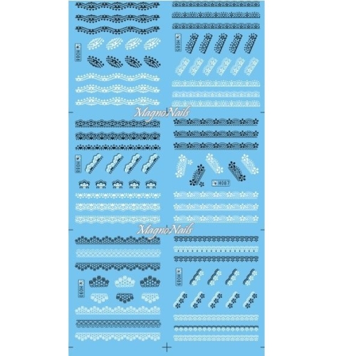 2D Nail Art Sticker