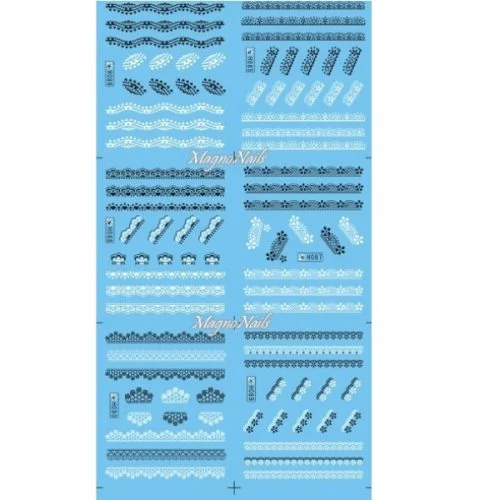 2D Nail Art Sticker