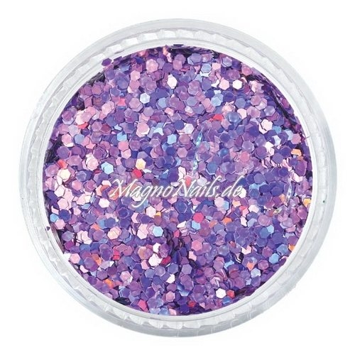 Nail Art Pailetten lila hologramm 1mm Nägel Nails Nailart Nageldesign Nagel GlitzerPailetten