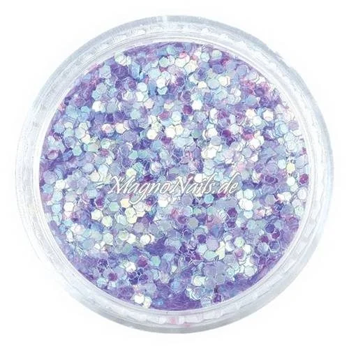 Nail Art Pailetten flieder 1mm Nägel Nails Nailart Nageldesign Nagel GlitzerPailetten
