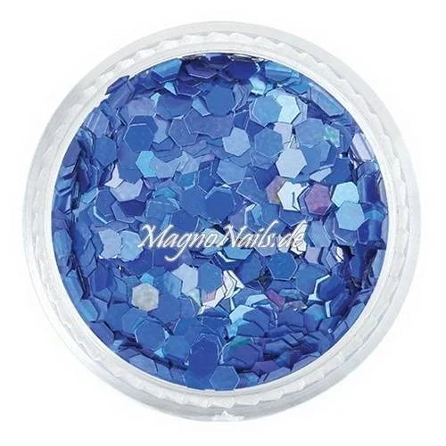 Nail Art Pailetten dunkelblau hologramm 3mm Nägel Nails Nailart Nageldesign Nagel GlitzerPailetten