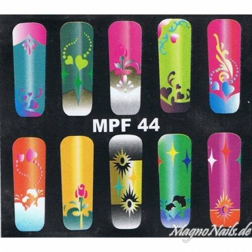 Preview: MPF44 Airbrush Schablone