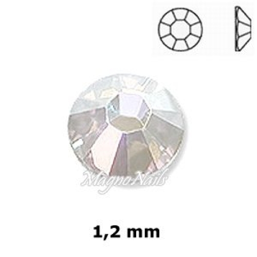SS 3 - Glas Ministrasssteine rund - Crystal Nail Art Nails Nagel Nögel Nailart