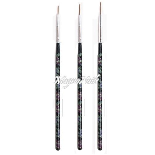 Nail Art Pinsel Set 3-Teilig Nagelpinsel Nägel Nagelstudio Zubehör Günstig Schnäppchen