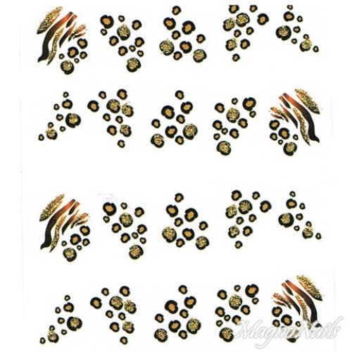 2D Nail Art One Stoke Sticker